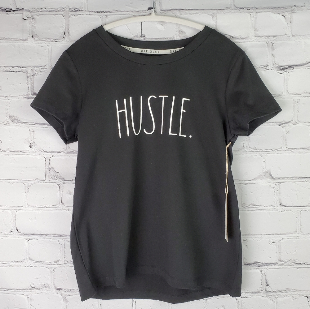 NWT RAE DUNN Hustle T-Shirt